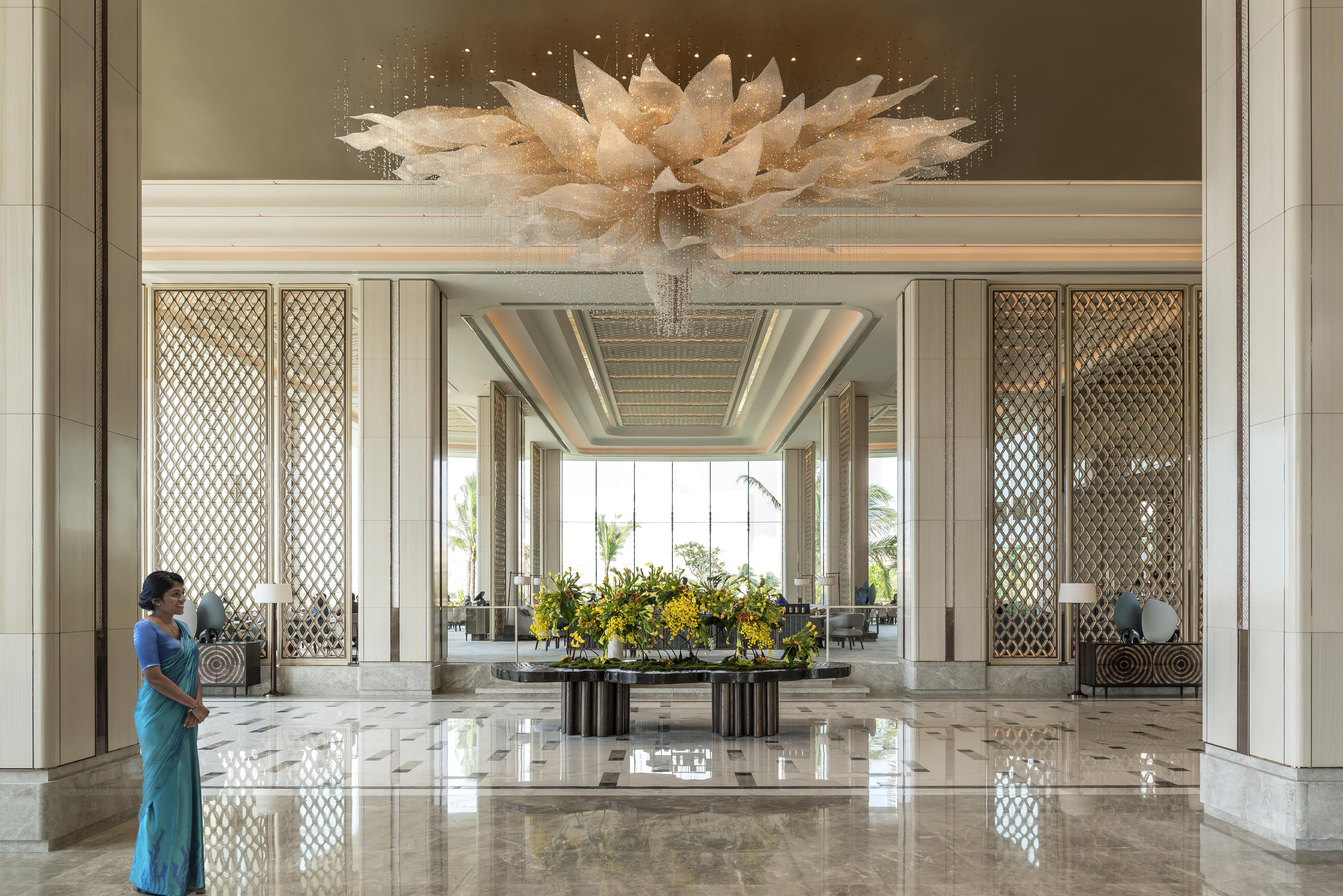 Shangri-La Colombo Exterior foto The lobby of the hotel