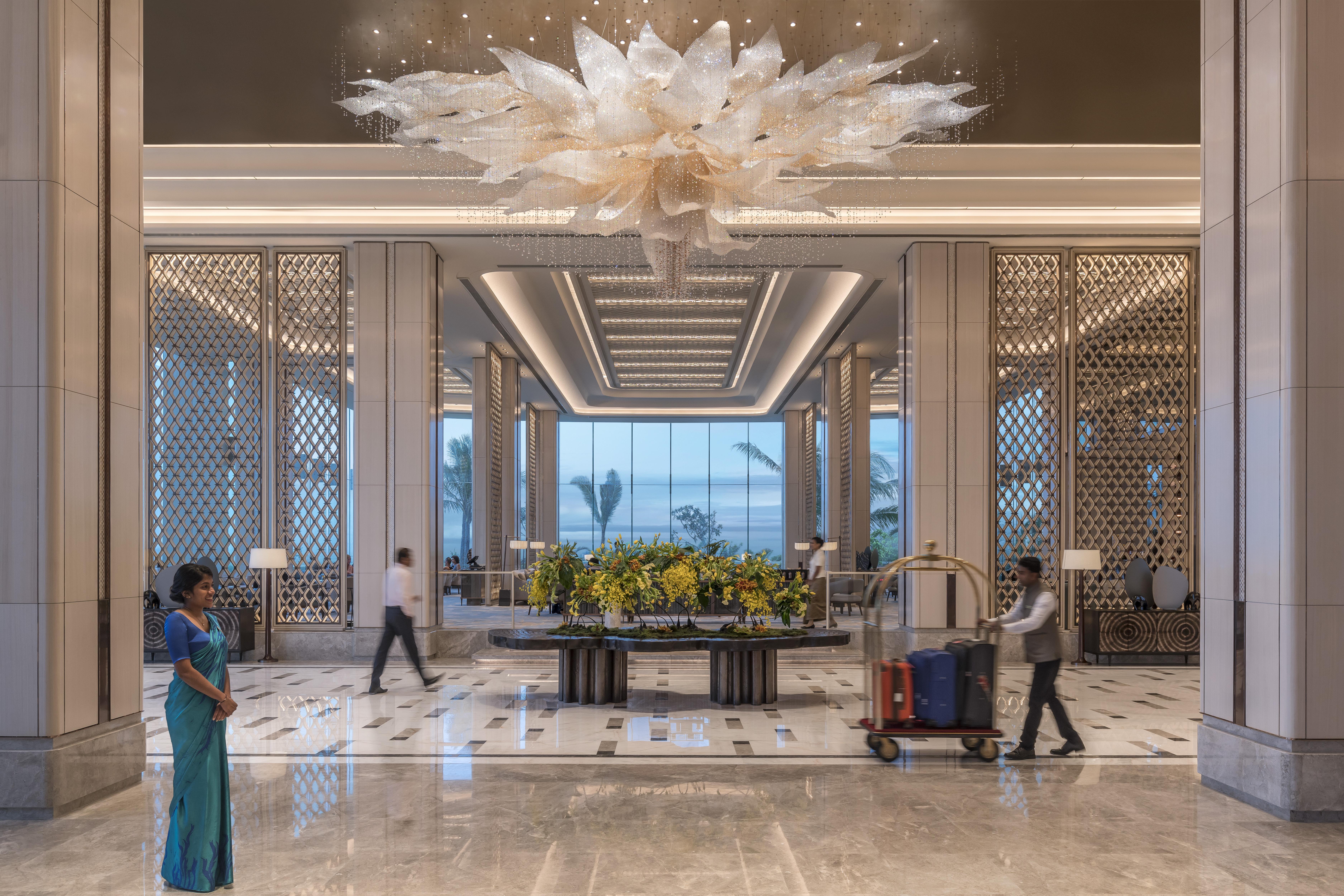 Shangri-La Colombo Exterior foto The lobby of the hotel