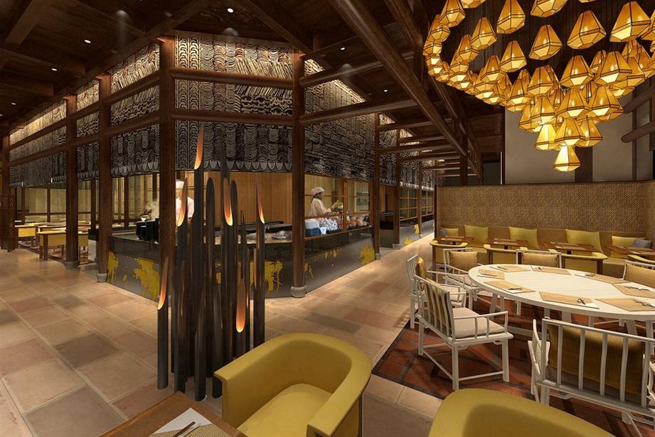 Shangri-La Colombo Exterior foto Interior of the restaurant